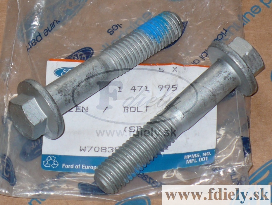 Skrutka zadnej nápravy M12x65 - FORD | Zadná náprava |Fdiely.sk ...