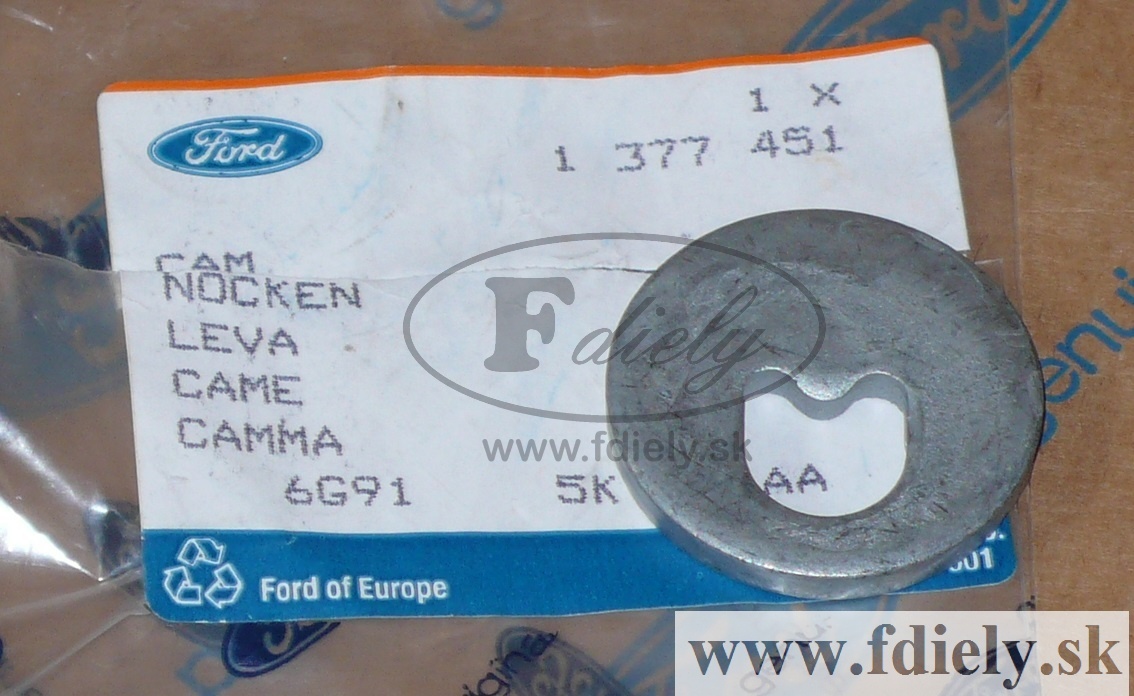 Podložka excentrickej skrutky zbiehavosti - FORD