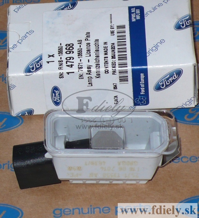 Svetlo osvetlenia ŠPZ, Mondeo IV