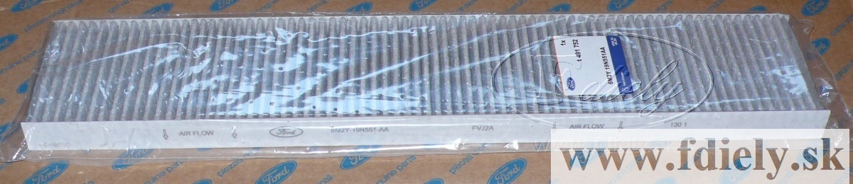 Filter peľový s aktívnym uhlím Gal 1995-2006 -FORD