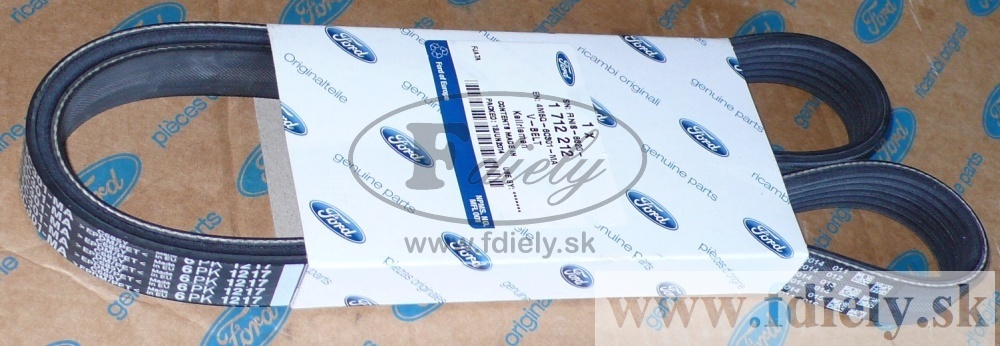 Klinový remeň (+ klima) 2.0 TDCi DURATORQ - FORD