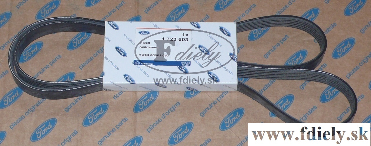 Klinový remeň EJ6K 1670mm Transit 06- 2.2TDCi FORD