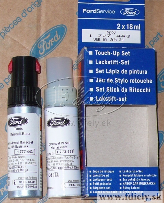 Opravná sada - lak 2x9ml VIN