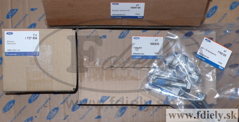 Sada rozvodov + vodná pumpa 2.0 TDCi - FORD