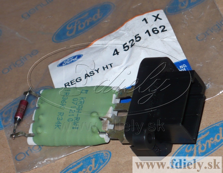 Odpor (rezistor) ventilátora Transit - FORD